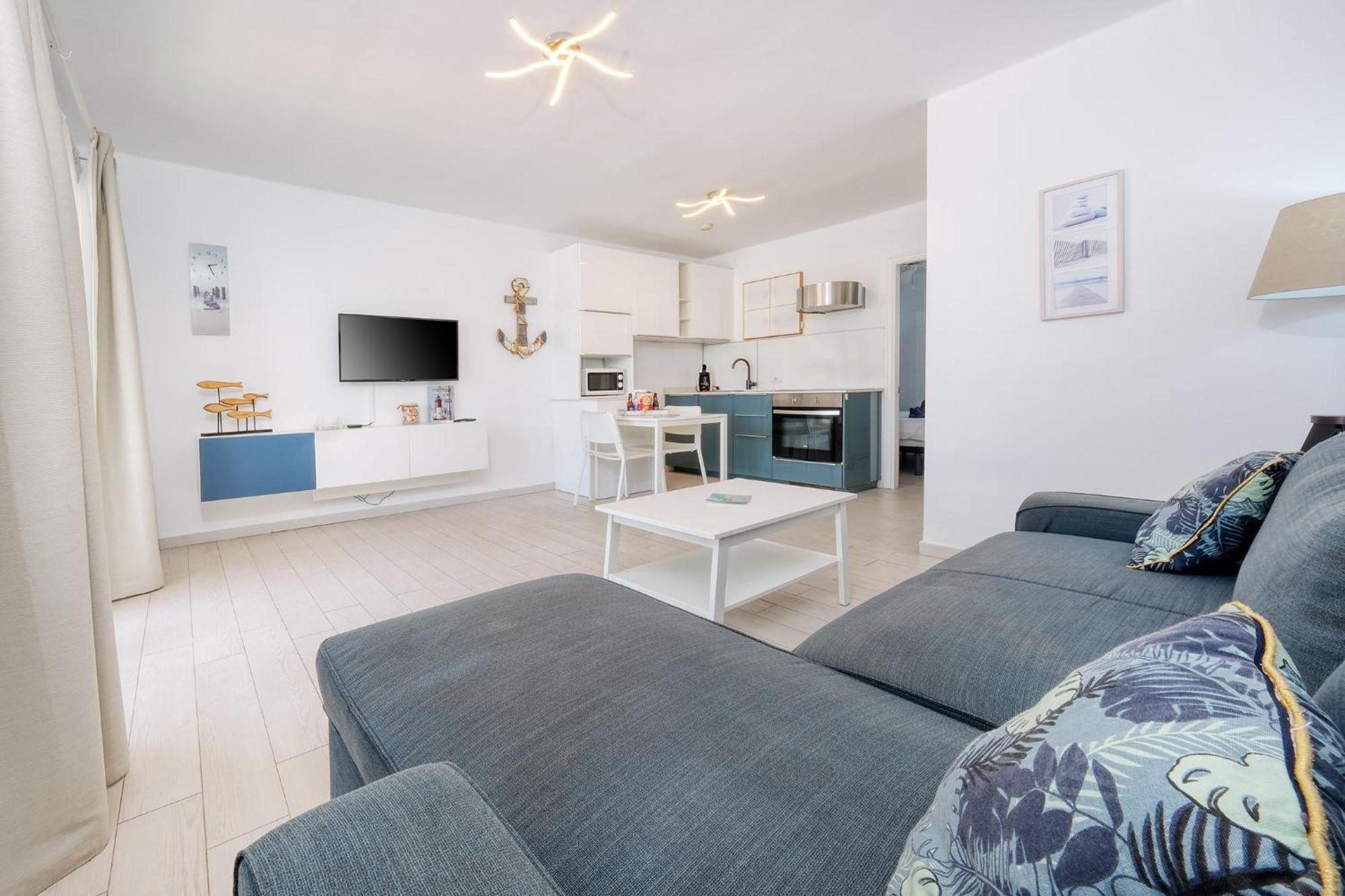 Apartment La Vela Azul -Pool & Tennis - Free Ac &Good Wifi- Smart Tv بويرتو ذيل كارمين المظهر الخارجي الصورة